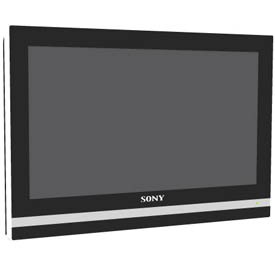 Sony Bravia 3D Object | FREE Artlantis Objects Download